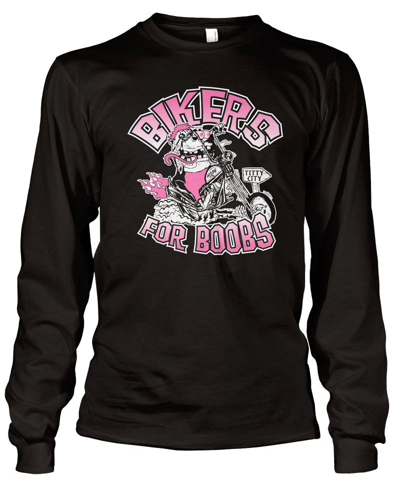 Pre Order Bikers For Boobs Lowbrow Long Sleeve