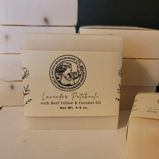 Lavender Patchouli Tallow Soap
