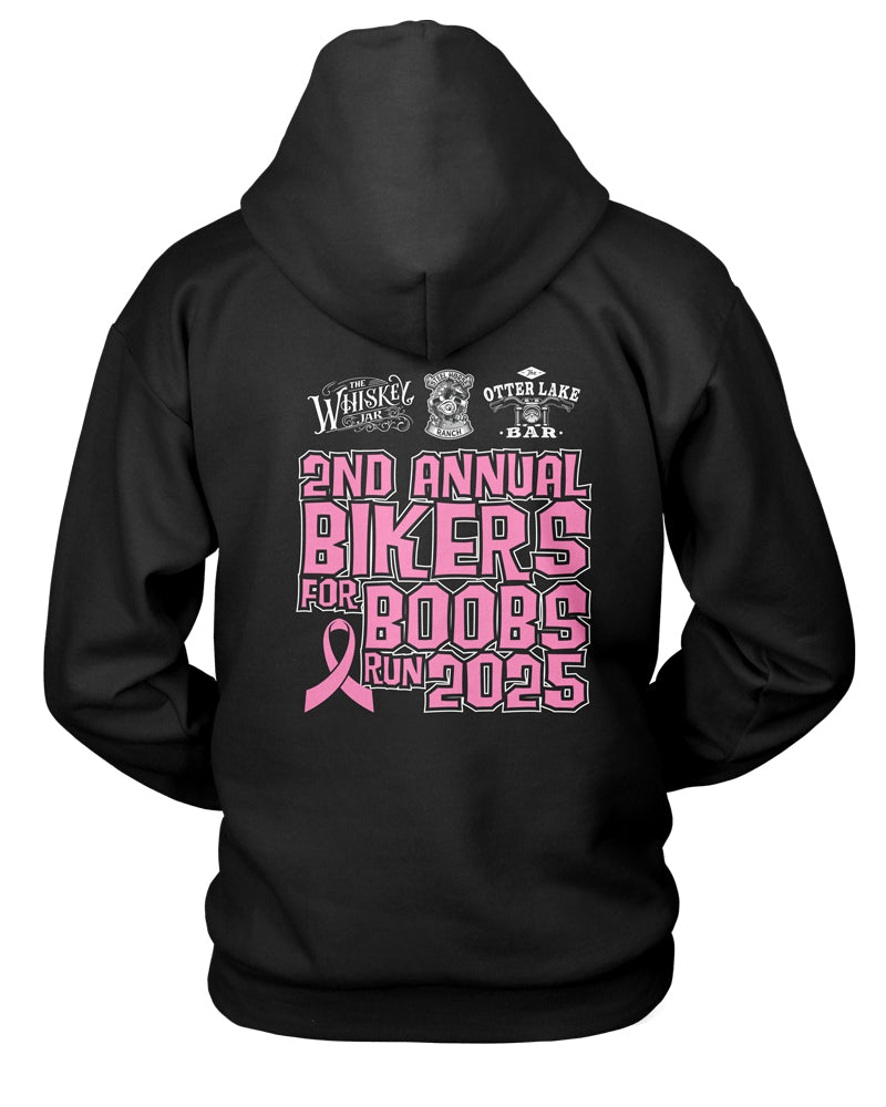 Pre Order Bikers For Boobs Lowbrow Hoodie