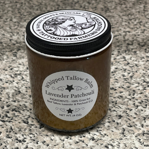 Lavender Patchouli Whipped Tallow Balm