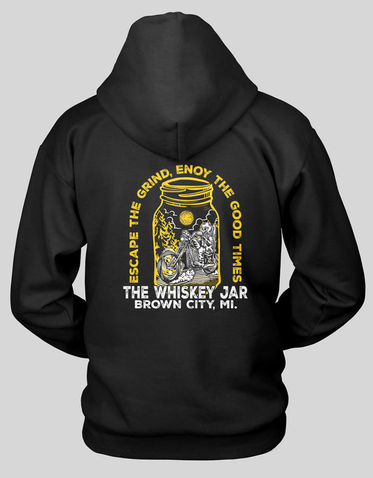 Pre Order Whiskey Jar Escape the Grind Hoodie