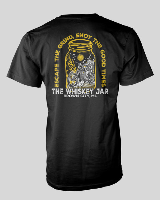 Pre Order Whiskey Jar Escape the Grind T